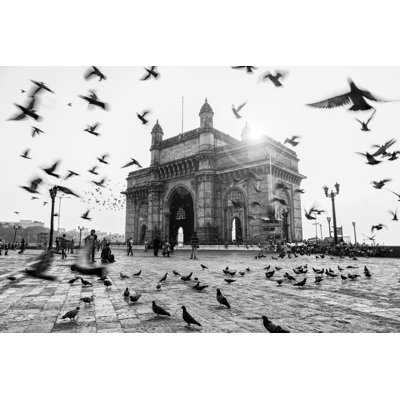 Gateway Of India by Anwarali Kapasi - Wrapped Canvas Print