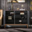 Armoire d'appoint rectangulaire en bois clair