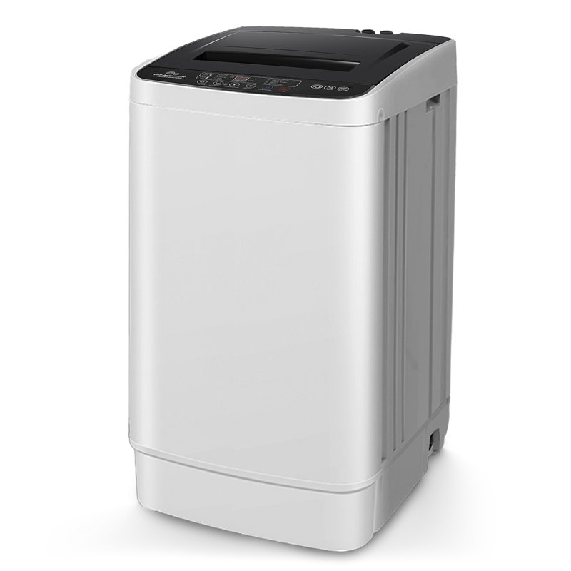 2.8 Cu.ft Portable Washer, Full Automatic Washing Machine With 4 Program 4 Water Level 3 Water Temp For Apartment, Rv, Dorms