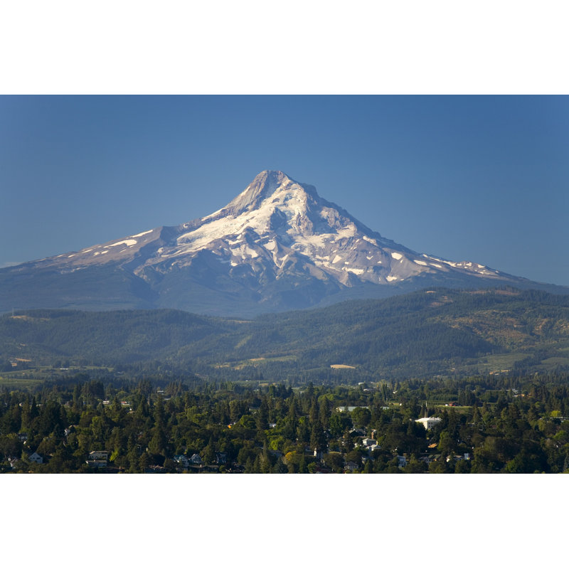 Nebahat Mount Hood par Qusek - photographie sur toile tendue, H 20 po x l 30 po