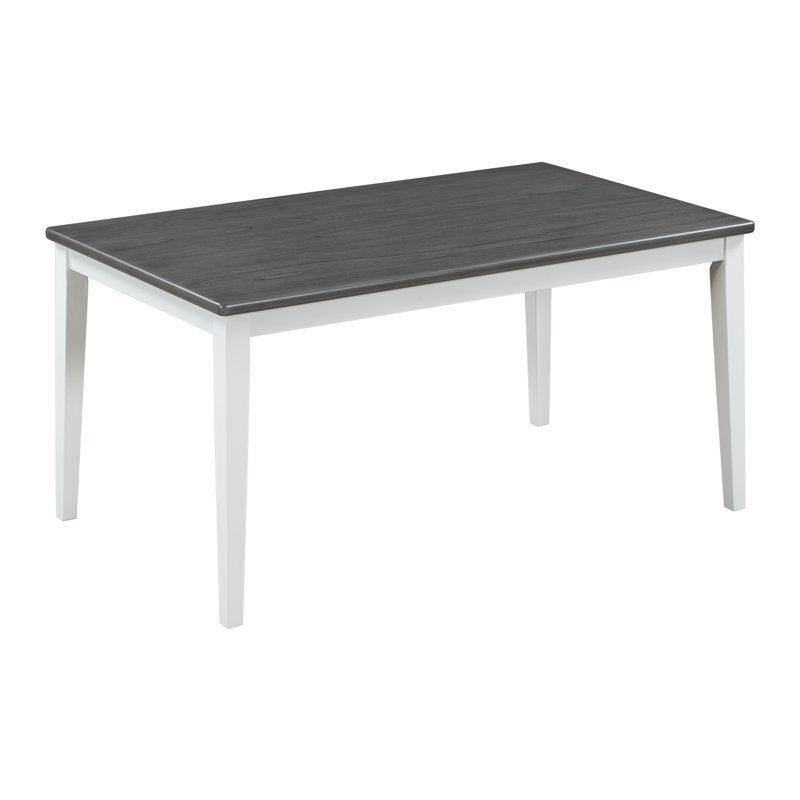 Ensemble de table polyvalente en bois massif de style traditionnel parfait pour les espaces repas