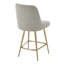 Tabouret de comptoir rembourré Uttermost Bramwell