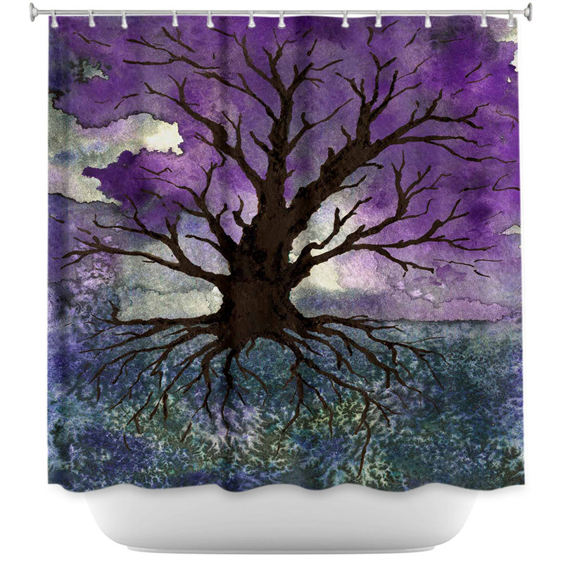 Rideau de douche simple Tree Of Life