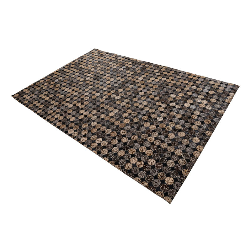 Tapis brun foncé Isidore