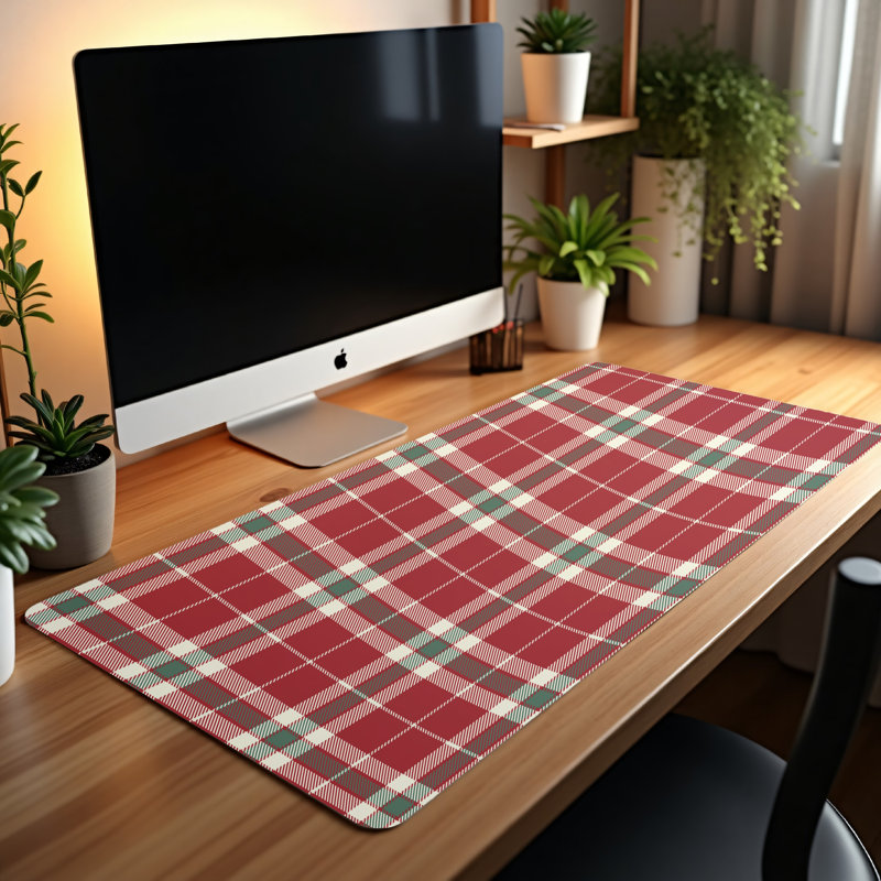 Polyester Desk Pad, 14.4x12.1