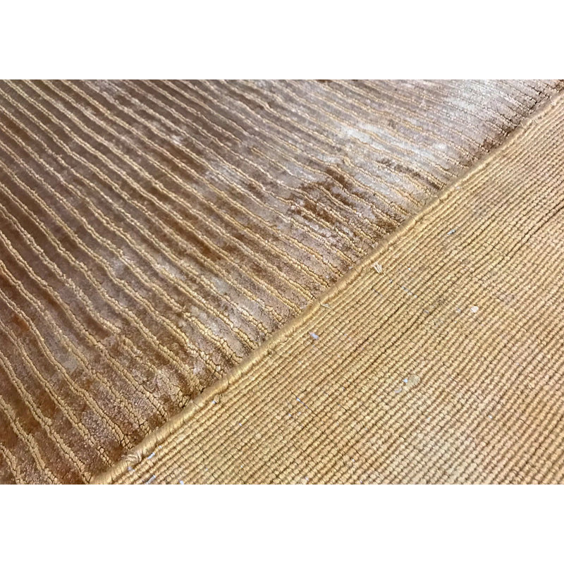 Area Rug in Rust
