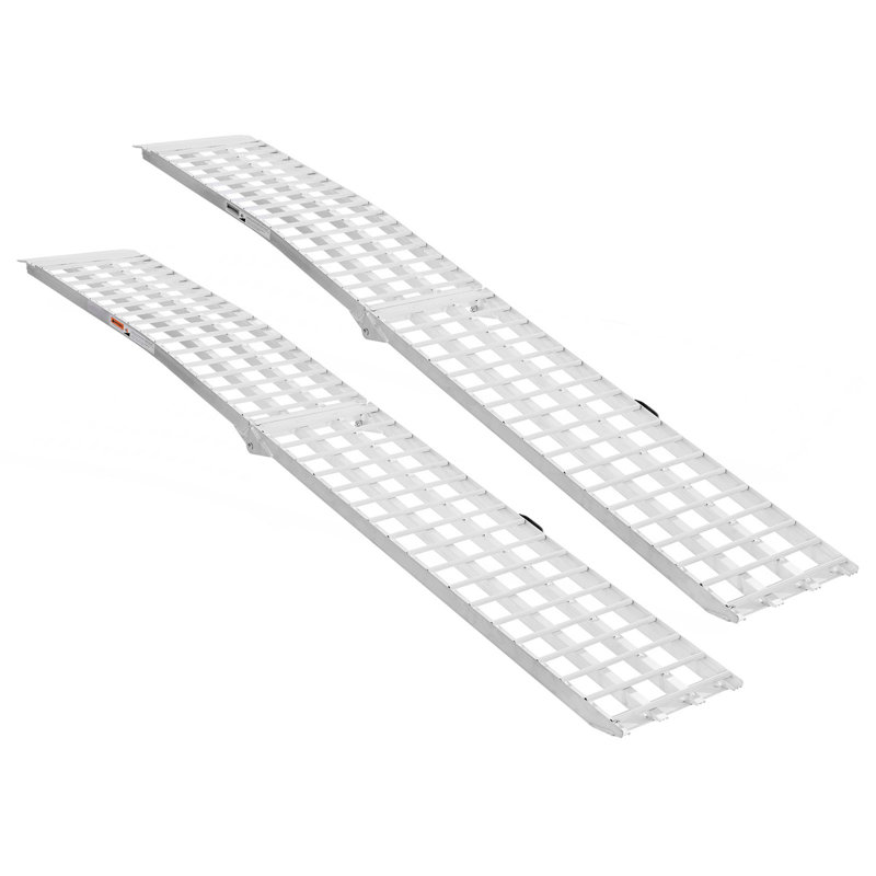 2000 rampes en aluminium 2 pièces rampes de chargement robustes avec poignées
