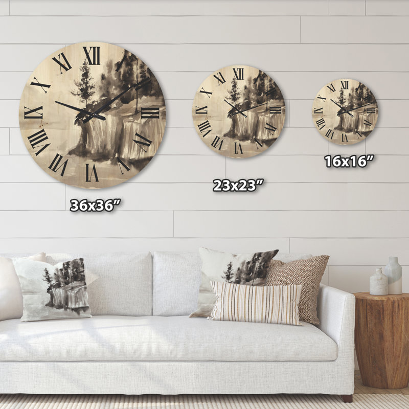 Horloge murale, Moyen