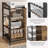 44” Locking Rolling Side File Cabinet With Storage Shelves And Drawers-59826830