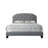 Tradilla Gray Fabric  Bed