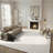 Abriel Abstract Handmade Wool Area Rug in Ivory-1428715246