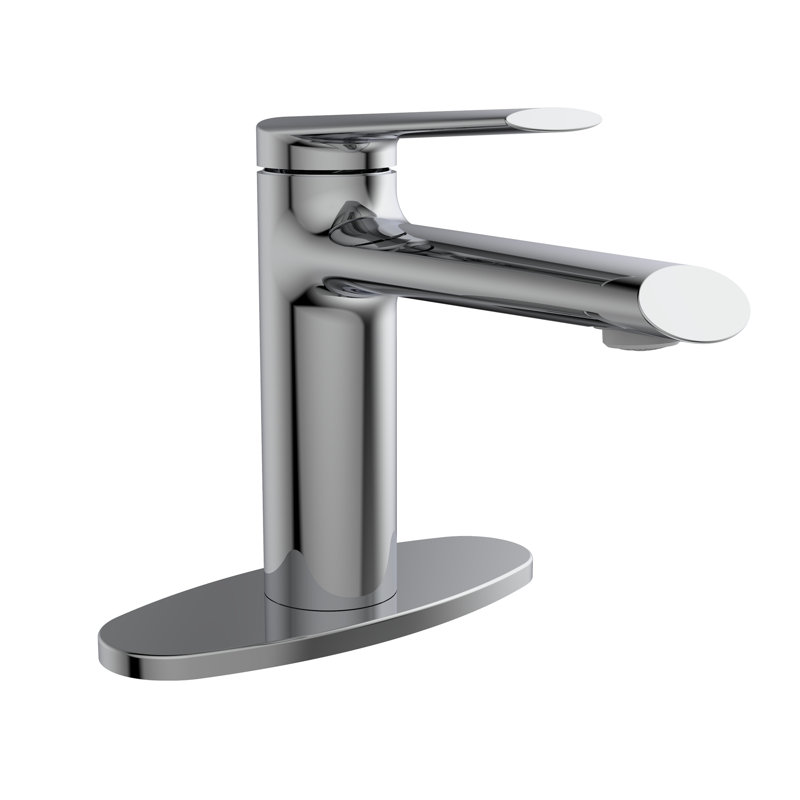 Belanger Single-handle Bathroom Faucet with Drain Assembly, Polished Chrome 