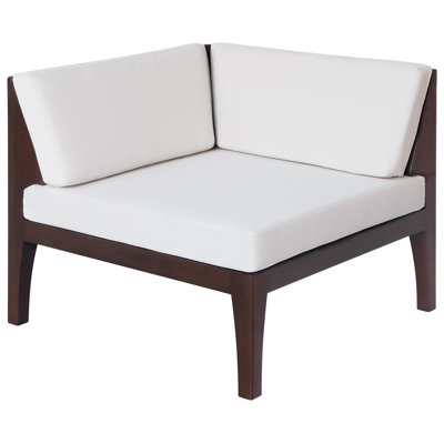 Paille Mahogany Outdoor Lounge Chair