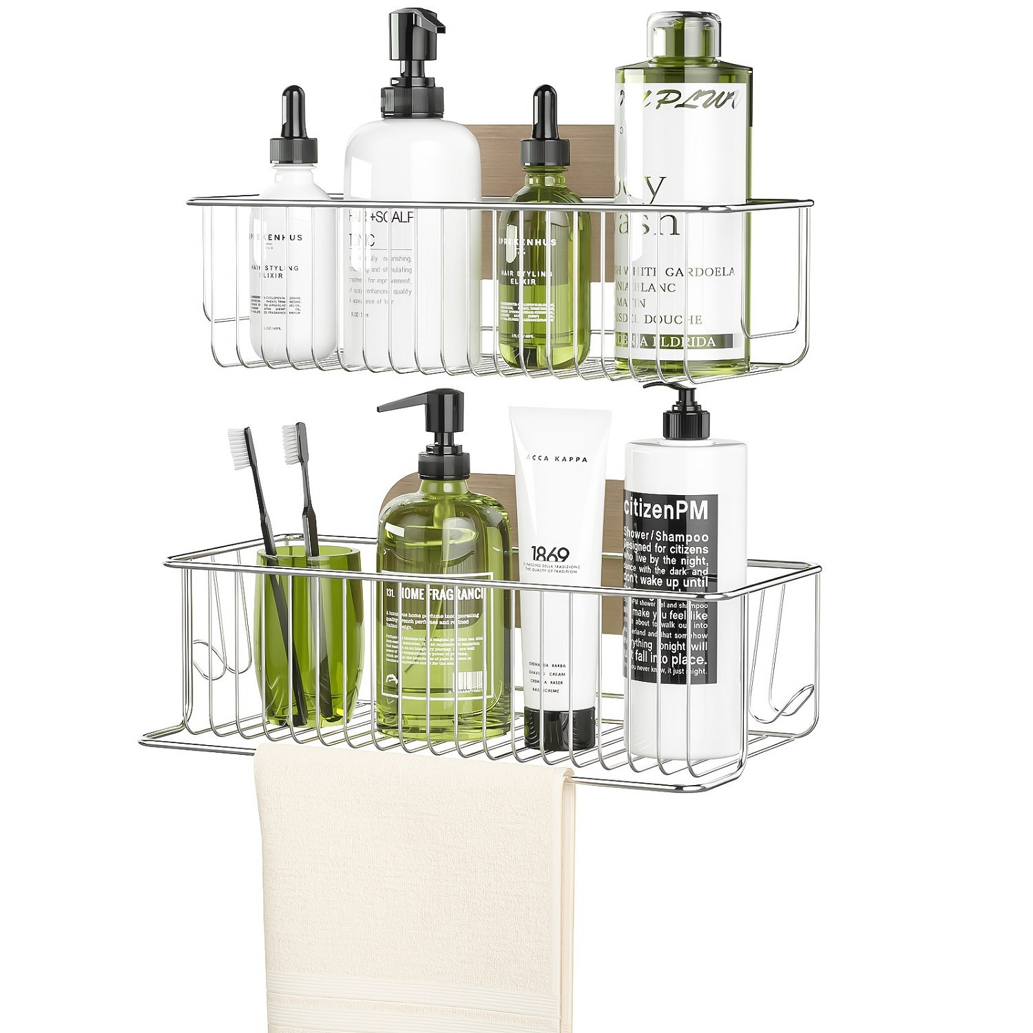 Rebrilliant Lexiy Drill / Screw Stainless Steel Shower Caddy