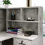 Bureau de réception en L en bois-577263602