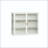 27.56'' Glass Door Wall Cabinet with Three-Tier Storage-126619665