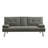 Loveseat Sofa Bed with Cup Holders,Convertible Folding Sleeper Couch Bed-1963053796