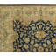 Mughal Wool Oriental Area Rug in Beige/Black