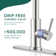 Single handle kitchen faucet with two pull-down water outlet modes