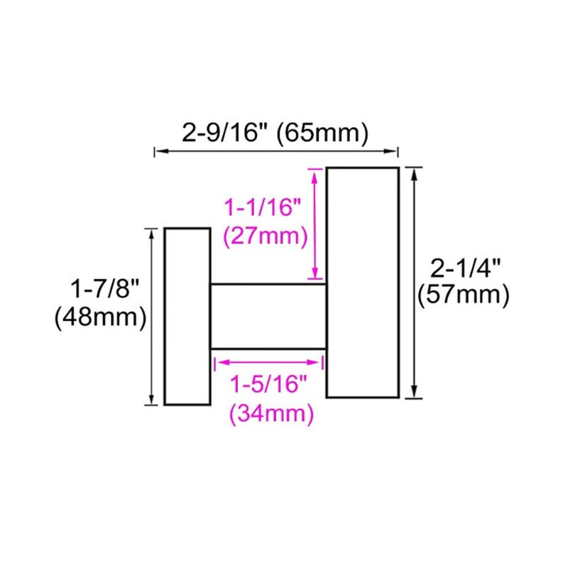 Brushed Nickel Wall Mounted J-Hook Towel Hooks Set of 4