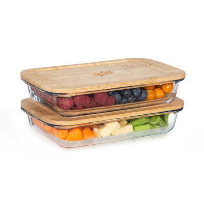 Lebensmittelcontainer aus Glas