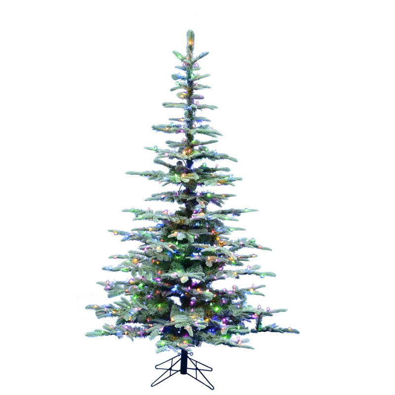 182cm H Lighted Artificial Spruce Christmas Tree