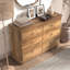 Commode 6 tiroirs avec base sculptée Burkhart-1300685554