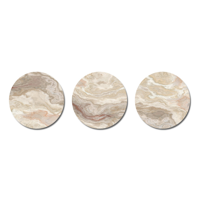 Modern Abstract Wall Decor on Metal