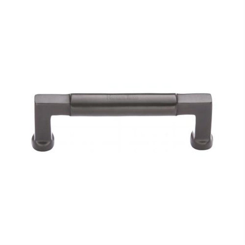 Heritage Brass Heritage Cabinet Pull Bauhaus Design, 10.1cm H x 16cm W x 11.7cm D, Matt Bronze