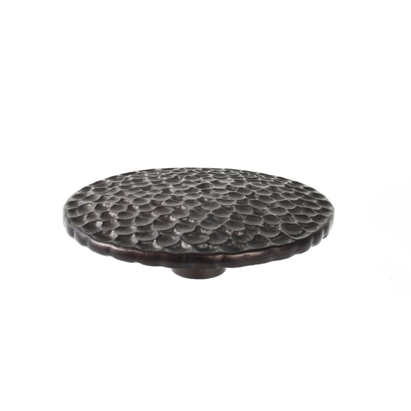 Pomegranate Geometric Knob, Oil Rubbed Bronze, 4.375" H x 4.375" W x 1.375" D