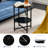 Glass Top End Table Set