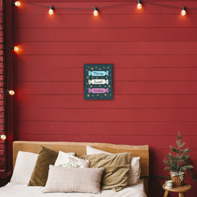 «Merry Sweet Wishes Candies», estampe numérique, design par Jessica Beck