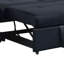 Canapé-lit et chaise longue réversible de 97 po avec repose-pieds