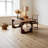 Solid Walnut Wood Study Desk