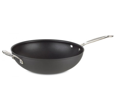 Cuisinart 12,5 po Poêle à frire antiadhésive à anodisation dure avec couvercle