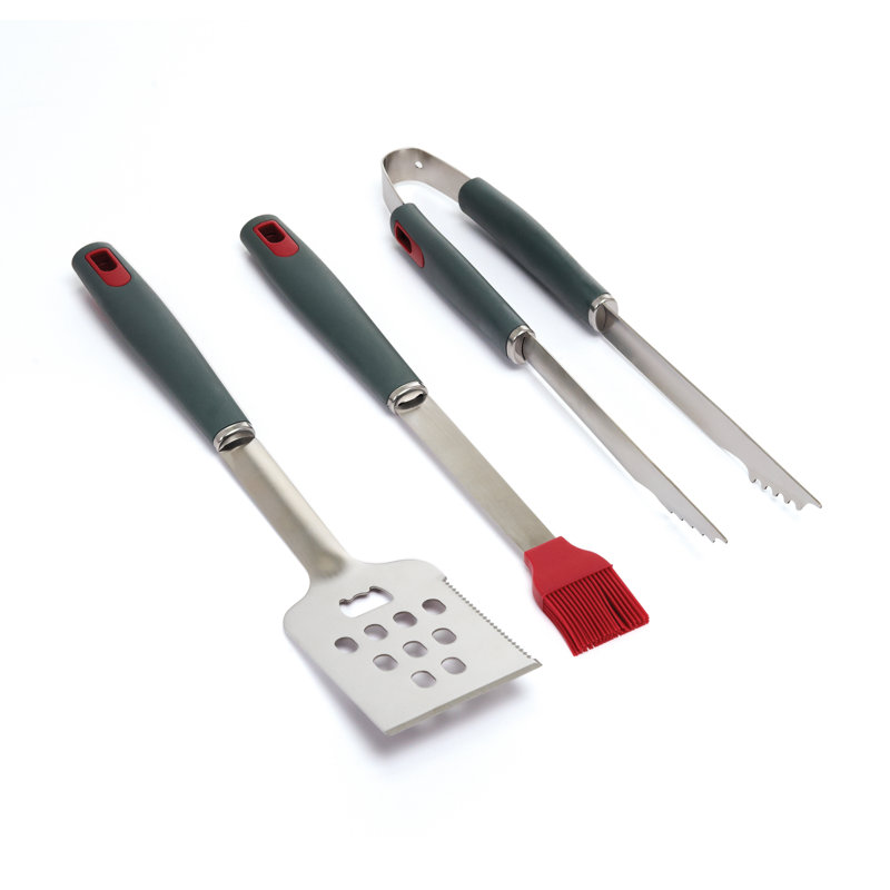 Ensemble d'outils en résine 3 pièces GrillPro