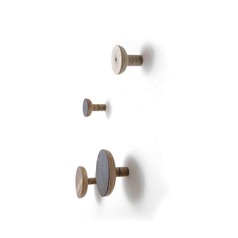 Pirwi Coat Rack, Walnut