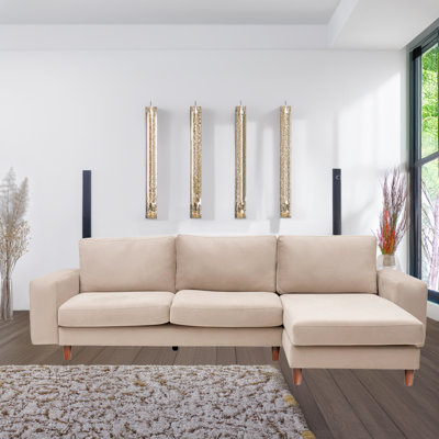 Upholstered L-Shaped Sectional