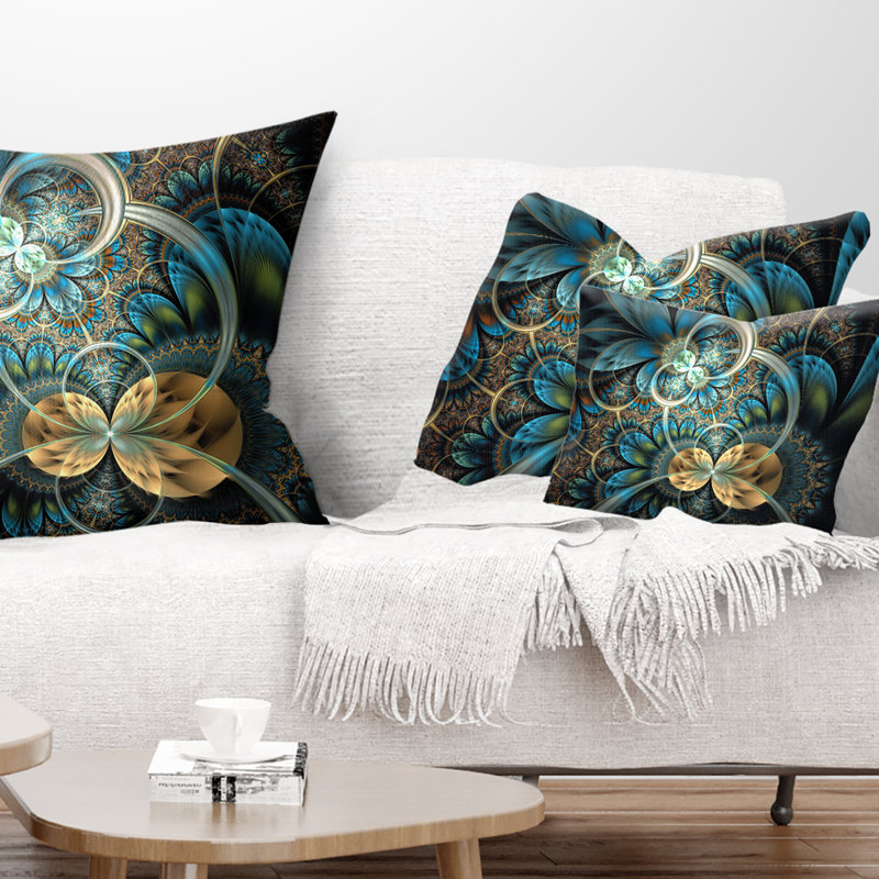 Coussin lombaire abstrait