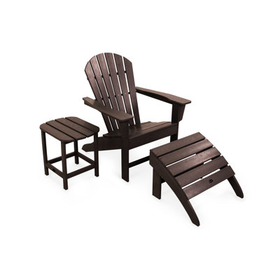 POLYWOOD South Beach Adirondack 3-Piece Set