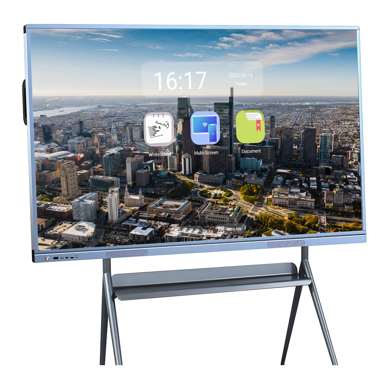 JYXCN Interactive Smart Board, Enhance Learning & Collaboration! All-in-One Touch Screen Interactive Whiteboard with Dual System & Cloud Sharing - Perfect for Office & Education?