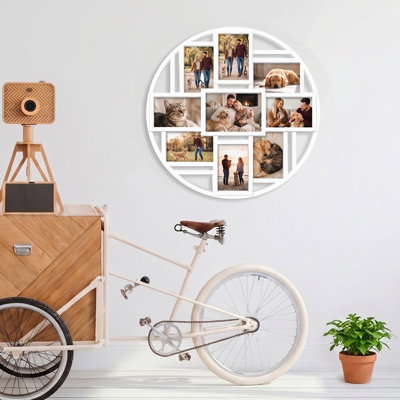 Pourteau 9 Opening Family Picture Frame