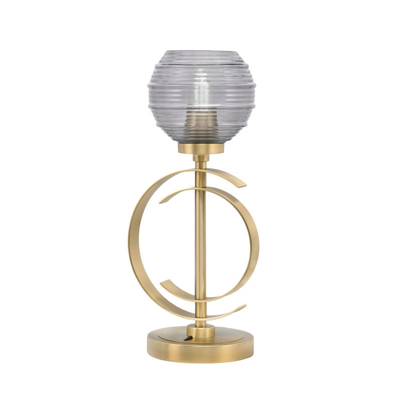 Lampe Aroon, Laiton, Noir