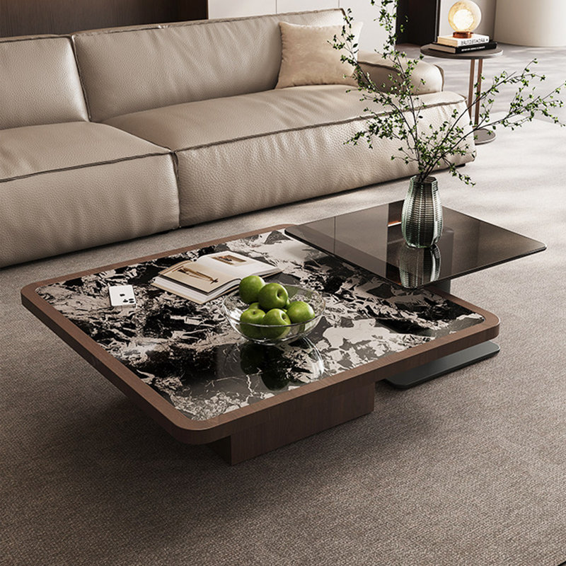 Ensemble de tables basses Modern, H 11,4 po x L 39,4 po x l 39,4 po