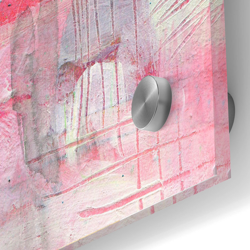 "Firenze" par Fiona Stokes-Gilbert, art mural en verre acrylique, H 36 po x l 36 po x P 0,2 po