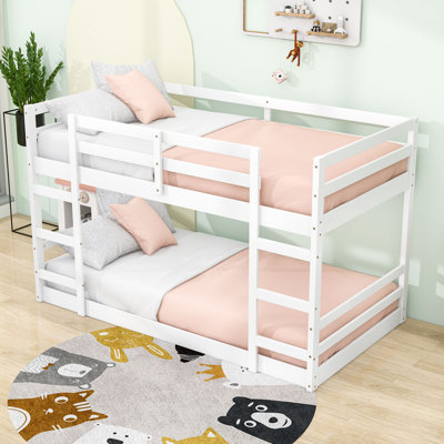 Dragulina Kids Twin Over Twin Bunk Bed