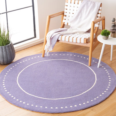 Tapis en laine touffeté à la main Cruz