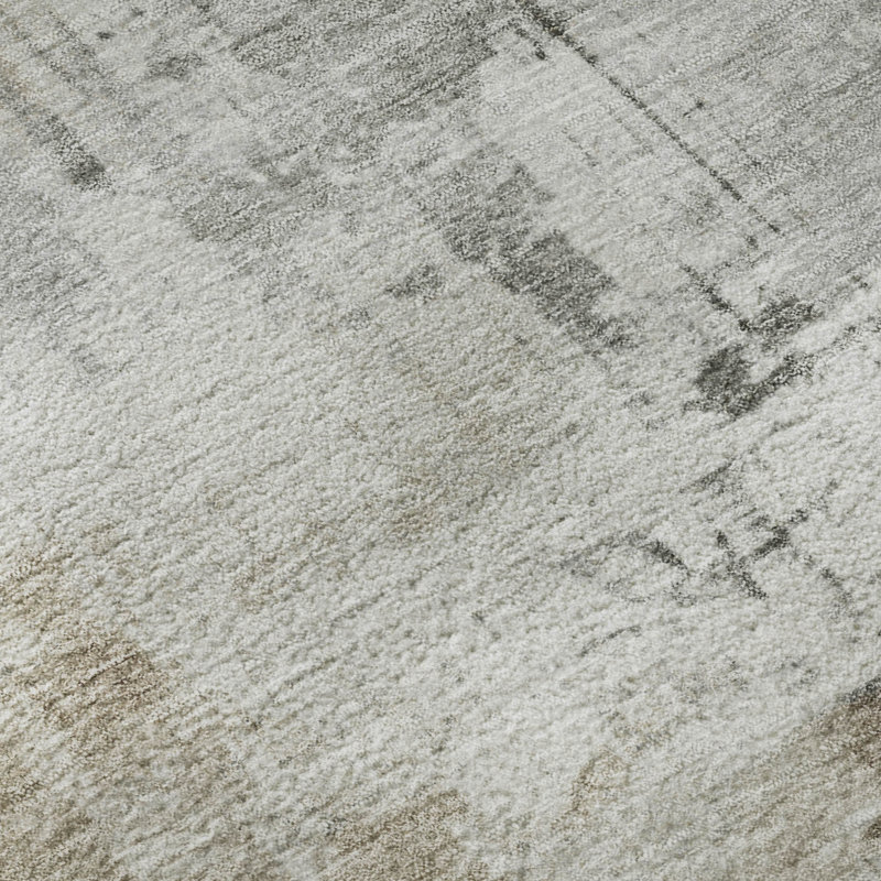 Premium Machine Washable Garett AMF1671 Abstract Rug, Rectangle 1'8" x 2'6"
