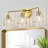 3 - Light Dimmable Vanity Light With Tulip Glass Shade-1435313217