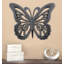  Collection de décorations murales papillon 3D à double couche - noir WD-022 -1321326982